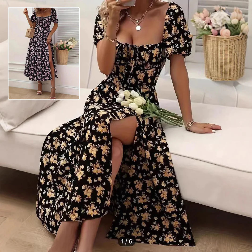 Breezy Floral Print Dress