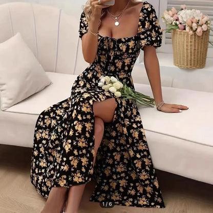 Breezy Floral Print Dress