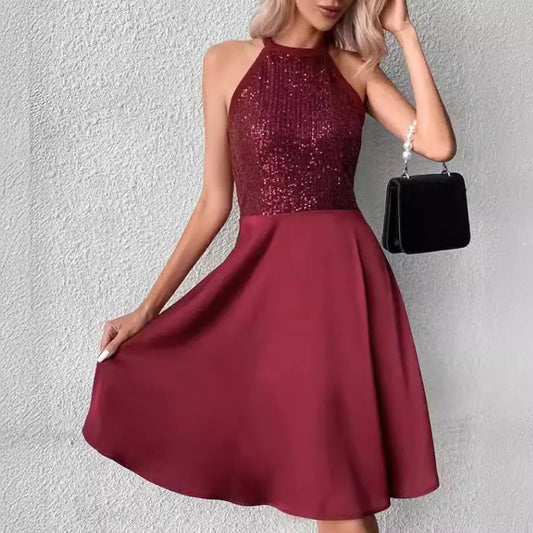 Glam Sequin Summer Dress(NEW)